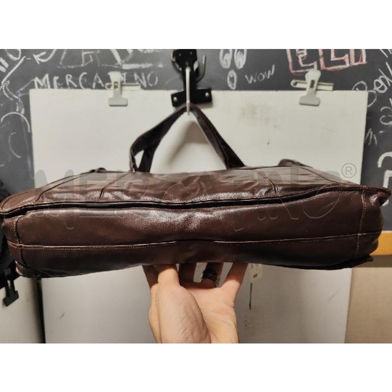 BORSA DONNA # ENNY PELLE MARRONE 2 MANICI | Mercatino dell'Usato Vinci - fraz. sovigliana 3