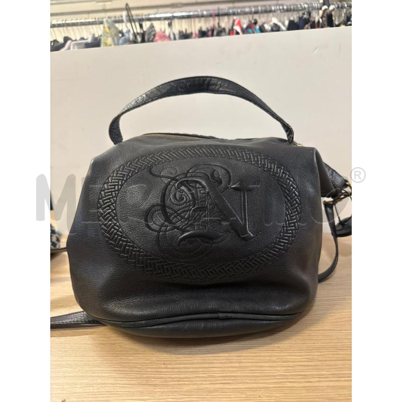 BORSA DONNA # GAETANO NAVARRA SECCHIELLO PELLE NERO | Mercatino dell'Usato Vinci - fraz. sovigliana 1