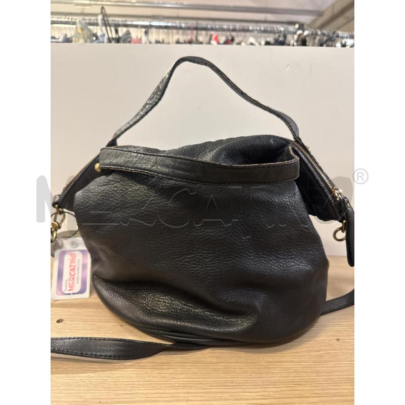 BORSA DONNA # GAETANO NAVARRA SECCHIELLO PELLE NERO | Mercatino dell'Usato Vinci - fraz. sovigliana 2