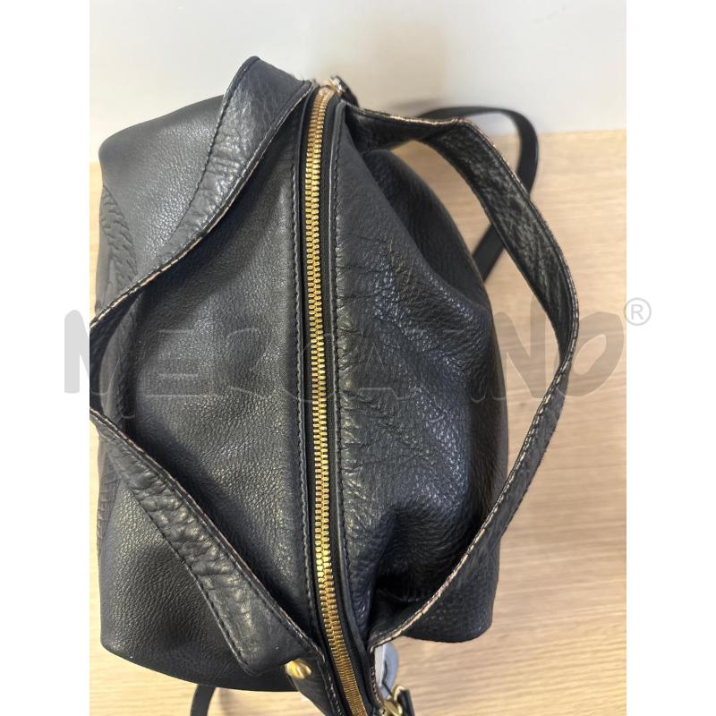 BORSA DONNA # GAETANO NAVARRA SECCHIELLO PELLE NERO | Mercatino dell'Usato Vinci - fraz. sovigliana 3