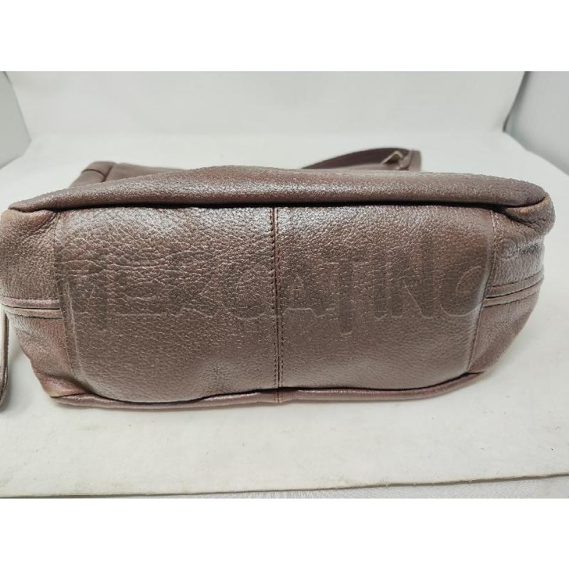 BORSA DONNA # JENNY PELLE MARRONE 4 ZIP | Mercatino dell'Usato Vinci - fraz. sovigliana 4