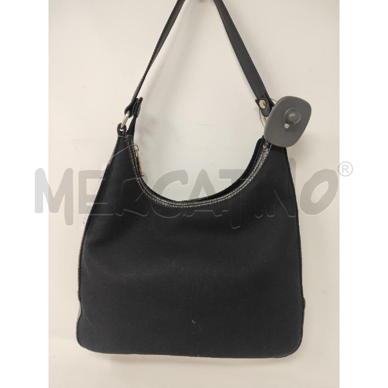 BORSA DONNA # LAURA BIAGIOTTI TESSUTO NERO TASCHINO CON PATTA | Mercatino dell'Usato Vinci - fraz. sovigliana 3