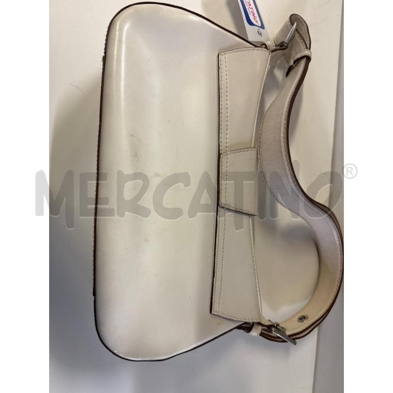 BORSA DONNA # MAZZINI PELLE BIANCA FIBBIA | Mercatino dell'Usato Vinci - fraz. sovigliana 2