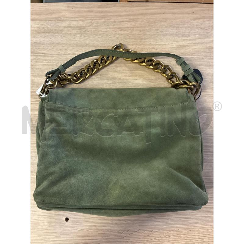 BORSA DONNA # MY BEST BAG SCAMOSCIATA VERDE CATENA | Mercatino dell'Usato Vinci - fraz. sovigliana 3