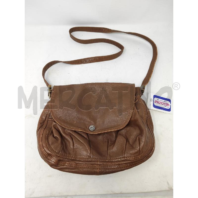 BORSA DONNA # PELLE BEIGE TUSCANS PATTA STONDATA TASCHIO CORDINO | Mercatino dell'Usato Vinci - fraz. sovigliana 1