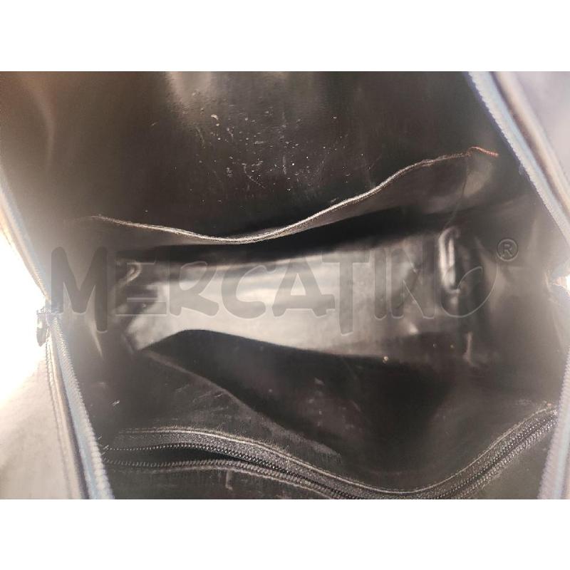 BORSA DONNA # PELLE BLU BAULETTO 2 MANICI | Mercatino dell'Usato Vinci - fraz. sovigliana 4