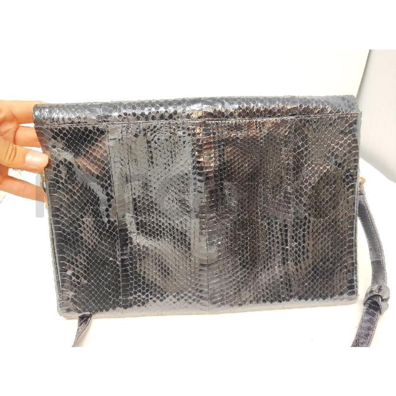 BORSA DONNA # PELLE NERA BUSTA FOGLIE | Mercatino dell'Usato Vinci - fraz. sovigliana 3