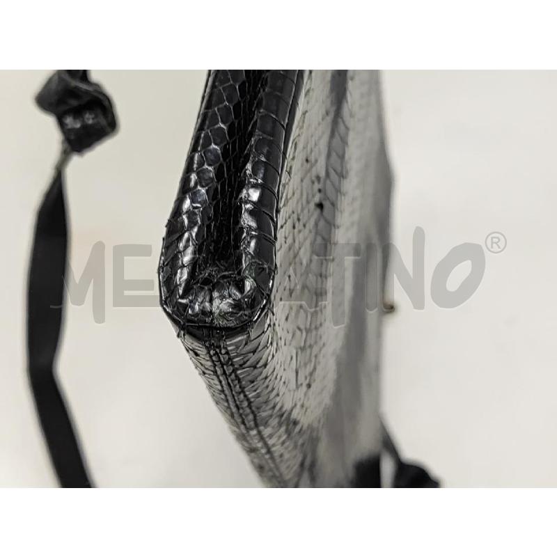 BORSA DONNA # PELLE NERA BUSTA FOGLIE | Mercatino dell'Usato Vinci - fraz. sovigliana 4