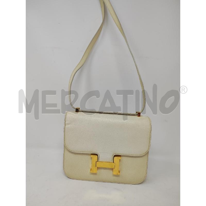 BORSA DONNA # PELLE PANNA CHIUSURA H DORATA  | Mercatino dell'Usato Vinci - fraz. sovigliana 1