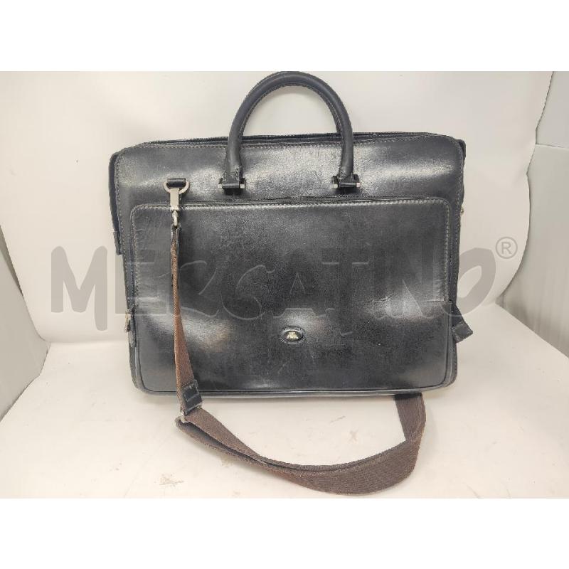 BORSA PELLE DA LAVORO THE BRIDGE PELLE NERA  | Mercatino dell'Usato Vinci - fraz. sovigliana 1