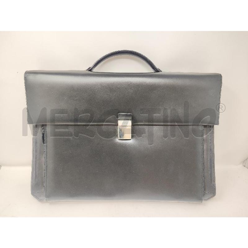 BORSA PELLE NAVA 24 ORE NERA  | Mercatino dell'Usato Vinci - fraz. sovigliana 1