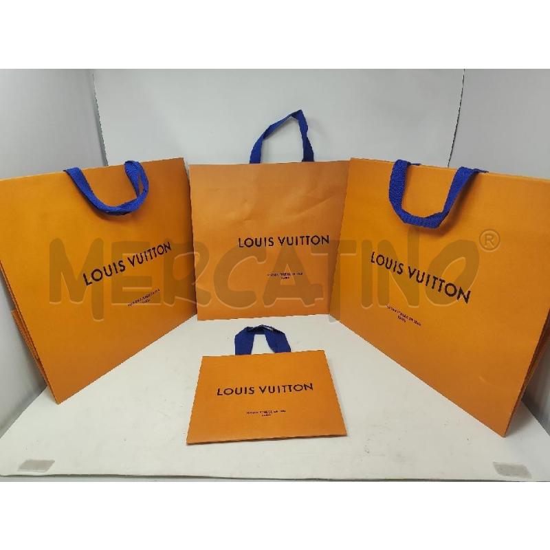 BORSA REGALO LOUIS VUITTON 30X40 PZ.3 + 1 18X22 | Mercatino dell'Usato Vinci - fraz. sovigliana 1