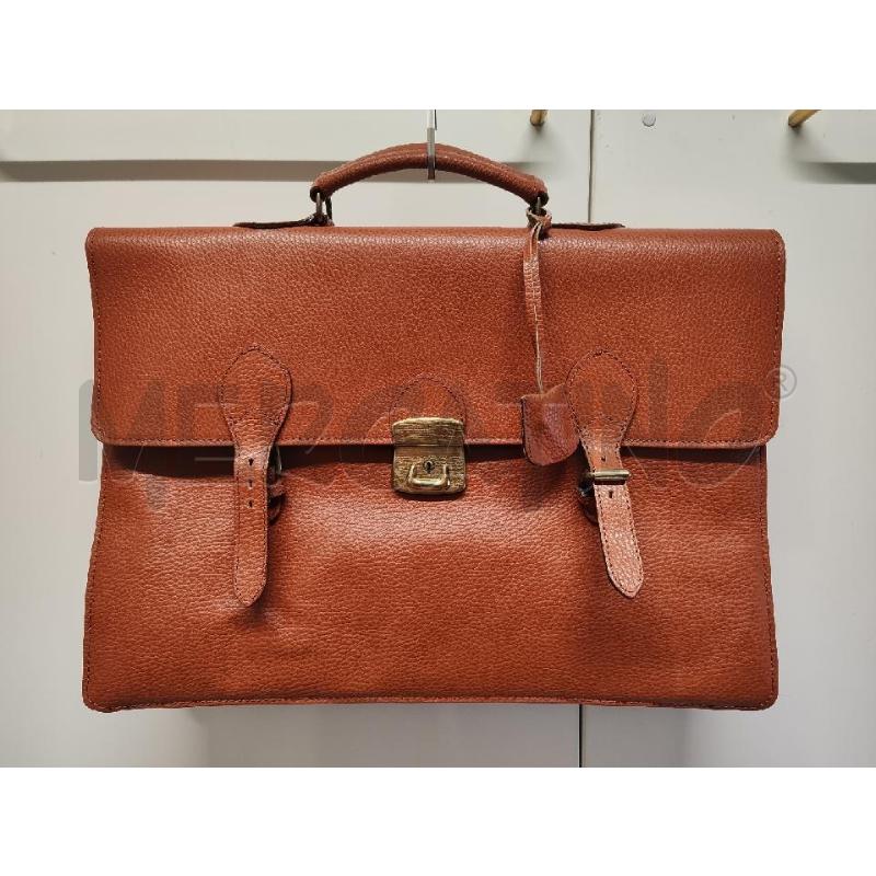 BORSA UOMO 24 ORE PELLE BEIGE 2 FIBBIE | Mercatino dell'Usato Vinci - fraz. sovigliana 1