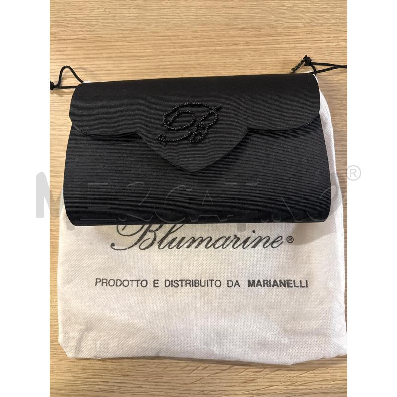 BORSETTA DONNA BLUMARINE TESSUTO NERA B PERLINE | Mercatino dell'Usato Vinci - fraz. sovigliana 1