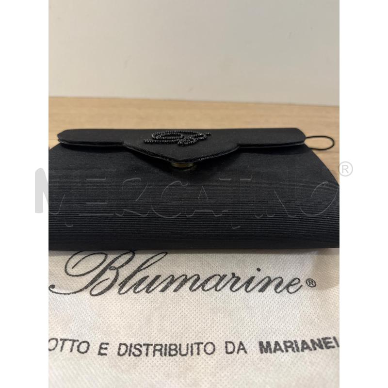 BORSETTA DONNA BLUMARINE TESSUTO NERA B PERLINE | Mercatino dell'Usato Vinci - fraz. sovigliana 2
