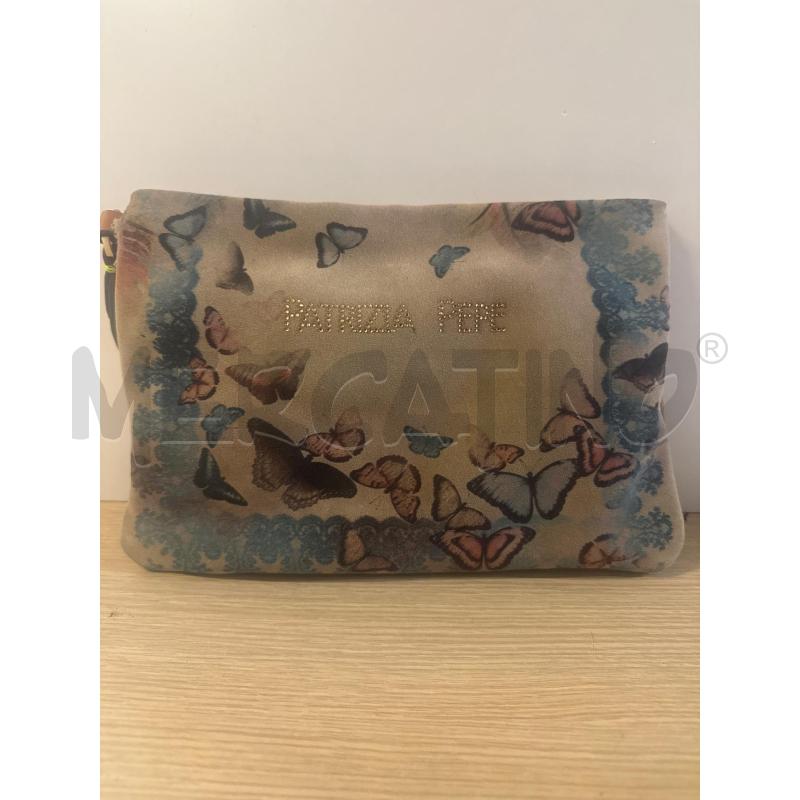 BORSETTA DONNA BUSTA PATRIZIA PEPE BEIGE FARFALLE | Mercatino dell'Usato Vinci - fraz. sovigliana 1