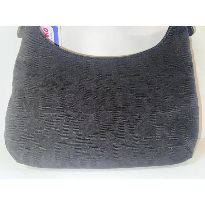 BORSETTA DONNA DKNY TESSUTO E INSERTI PELLE NERA STONDATA | Mercatino dell'Usato Vinci - fraz. sovigliana 3