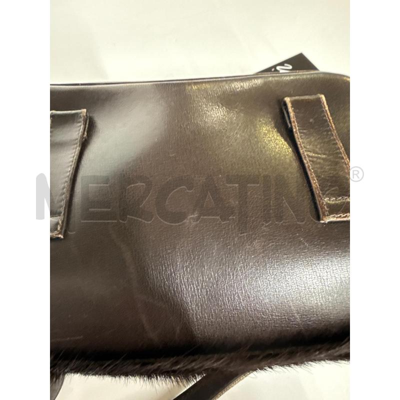 BORSETTA DONNA INVICTA PELLE E CAVALLINO MARRONE VINTAGE | Mercatino dell'Usato Vinci - fraz. sovigliana 3