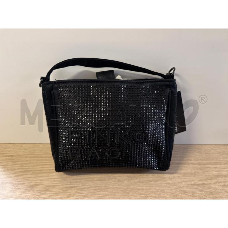 BORSETTA DONNA PINKO TESSUTO NERA STRASS  | Mercatino dell'Usato Vinci - fraz. sovigliana 2