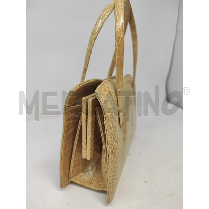 BORSETTA DONNA VINTAGE PELLE CREMA | Mercatino dell'Usato Vinci - fraz. sovigliana 5