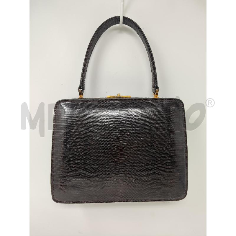 BORSETTA DONNA VINTAGE PELLE MARRONE A MANO | Mercatino dell'Usato Vinci - fraz. sovigliana 2