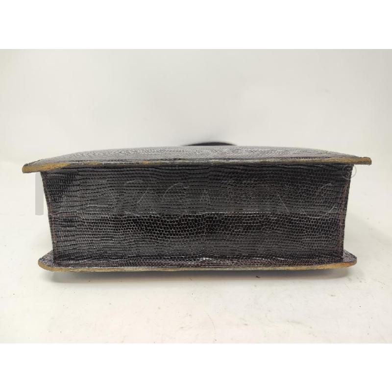 BORSETTA DONNA VINTAGE PELLE MARRONE A MANO | Mercatino dell'Usato Vinci - fraz. sovigliana 4