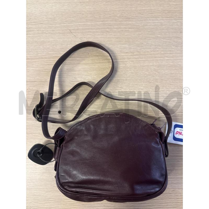 BORSETTA DONNA # PELLE BORDEAUX STONDATA | Mercatino dell'Usato Vinci - fraz. sovigliana 2