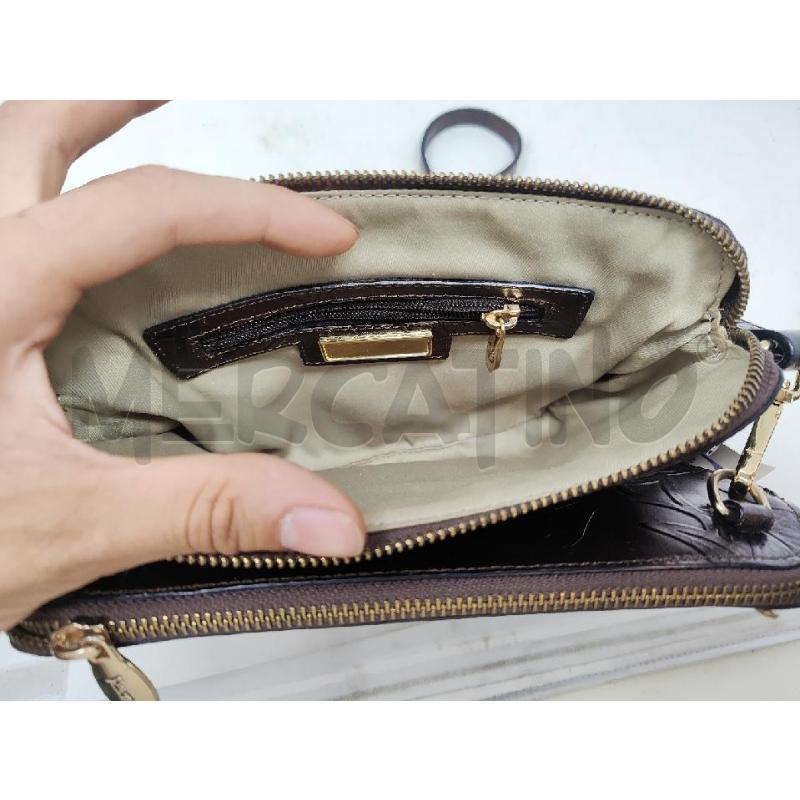 BORSETTA DONNA # VALENTINA PELLE BRONZATA 2 ZIP | Mercatino dell'Usato Vinci - fraz. sovigliana 5