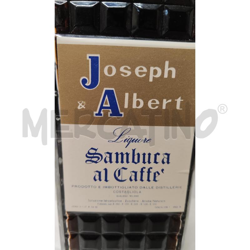 BOTTIGLIA LIQUORE SAMBUCA AL CAFFE' JOSEPH & ALBERT | Mercatino dell'Usato Vinci - fraz. sovigliana 2