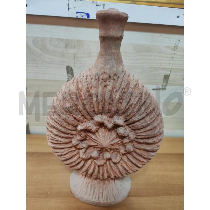 BOTTIGLIA TERRACOTTA RIGATA FIORE NUOVA | Mercatino dell'Usato Vinci - fraz. sovigliana 1