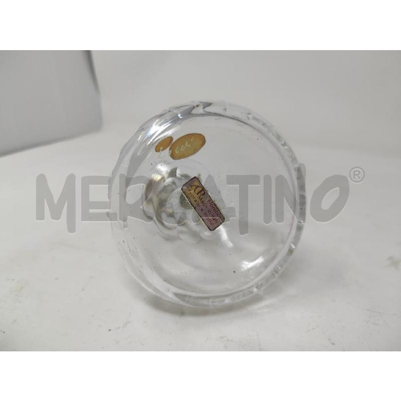 BOTTIGLIETTA VETRO BASSA TAPPINO ARGENTATO  | Mercatino dell'Usato Vinci - fraz. sovigliana 2