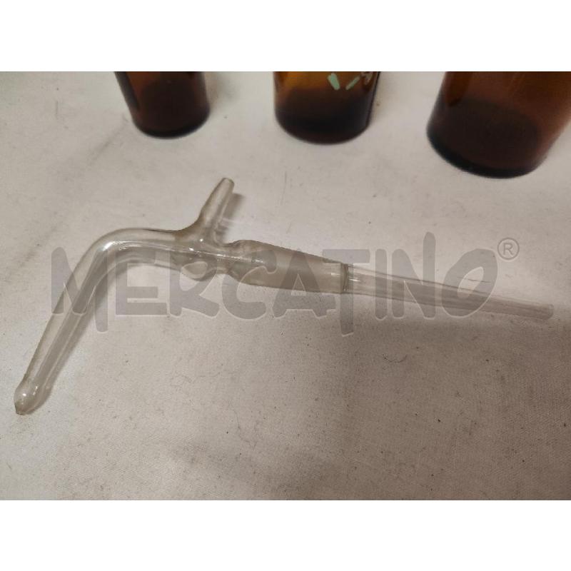 BOTTIGLIETTE PZ. 3 VETRO MARRONE CON CONTAGOCCIE | Mercatino dell'Usato Vinci - fraz. sovigliana 4