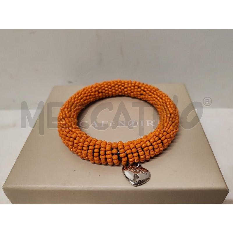 BRACCIALETTO CAFENOIR RIGIDO PALLINI ARANCIO  | Mercatino dell'Usato Vinci - fraz. sovigliana 1