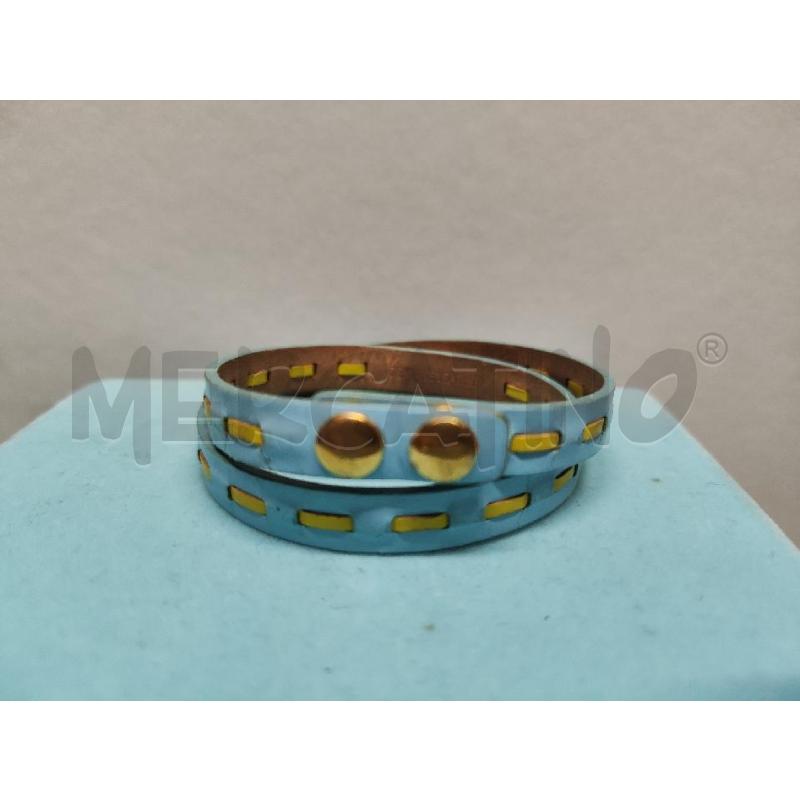 BRACCIALETTO GUESS PELLE AZZURRO  | Mercatino dell'Usato Vinci - fraz. sovigliana 3