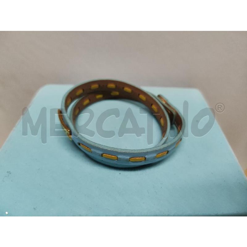 BRACCIALETTO GUESS PELLE AZZURRO  | Mercatino dell'Usato Vinci - fraz. sovigliana 4