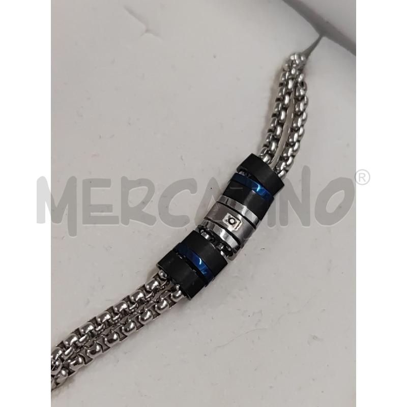 BRACCIALETTO J-MAX STRASS BLU NUOVO | Mercatino dell'Usato Vinci - fraz. sovigliana 2