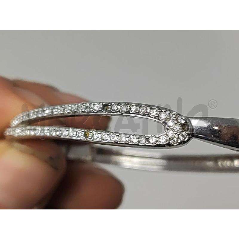 BRACCIALETTO SWAROVSKI RIGIDO STRASS MANCA 2 STRASS  | Mercatino dell'Usato Vinci - fraz. sovigliana 2