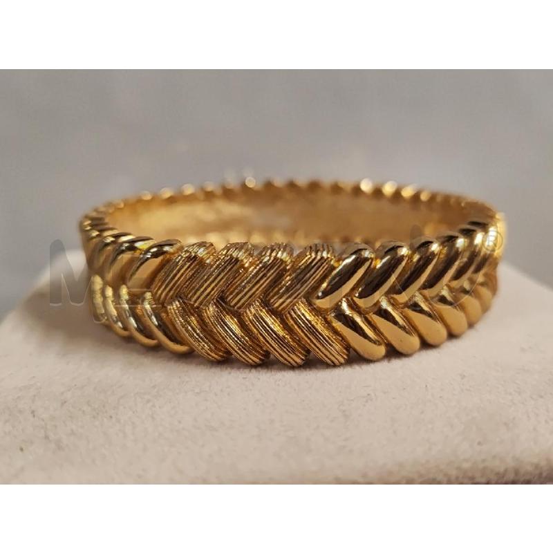 BRACCIALE LANVIN FOGLIOLINE RIGIDO DORATO | Mercatino dell'Usato Vinci - fraz. sovigliana 2