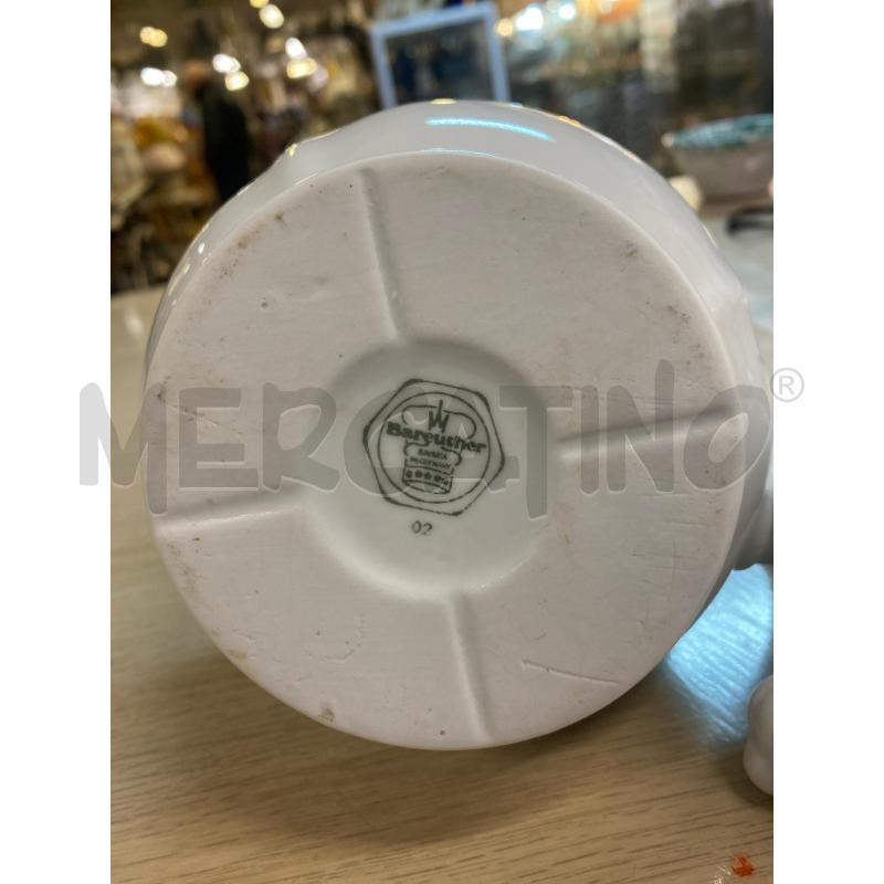 BRICCO CERAMICA BAVARIA BAREUTHER BIANCO | Mercatino dell'Usato Vinci - fraz. sovigliana 3
