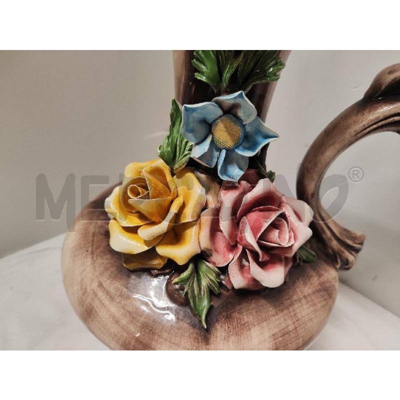 BROCCA CERAMICA BASSANO BEIGE FIORI | Mercatino dell'Usato Vinci - fraz. sovigliana 2