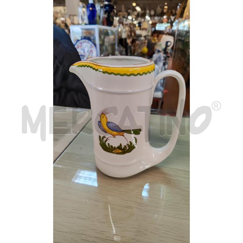 BROCCA CERAMICA CON UCCELLINO  | Mercatino dell'Usato Vinci - fraz. sovigliana 1