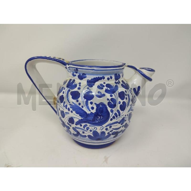 BROCCA CERAMICA DERUTA ASSISI DECORO BLU | Mercatino dell'Usato Vinci - fraz. sovigliana 1