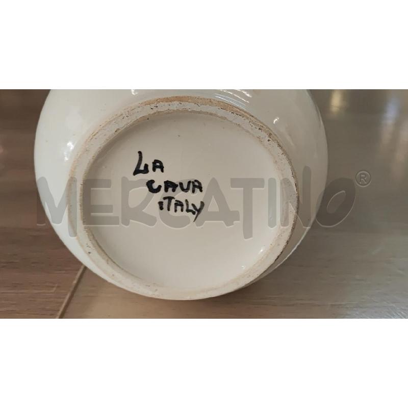 BROCCA CERAMICA FIORI DI PESCO | Mercatino dell'Usato Vinci - fraz. sovigliana 3