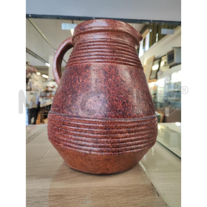 BROCCA TERRACOTTA CON TAPPO RIGATA  | Mercatino dell'Usato Vinci - fraz. sovigliana 3