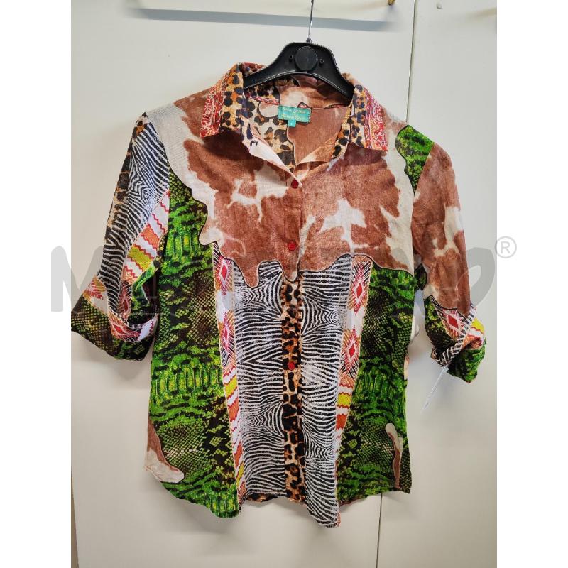 CAMICIA DONNA ANTICA SARTORIA MACULATA TG.L | Mercatino dell'Usato Vinci - fraz. sovigliana 1