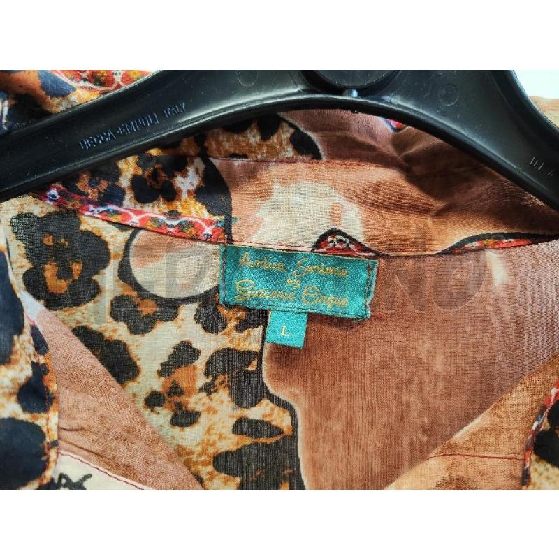 CAMICIA DONNA ANTICA SARTORIA MACULATA TG.L | Mercatino dell'Usato Vinci - fraz. sovigliana 2