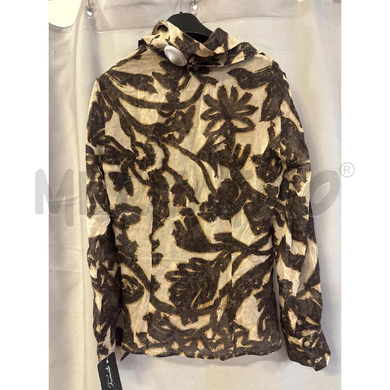 CAMICIA DONNA CARACTERE BEIGE MARRONE TG.38 | Mercatino dell'Usato Vinci - fraz. sovigliana 2