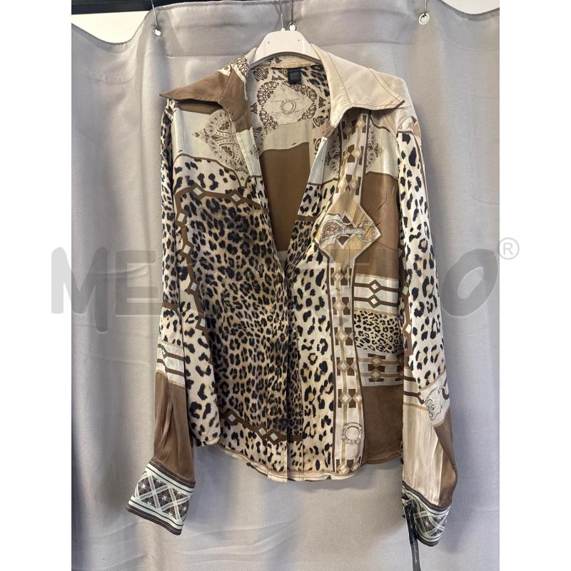 CAMICIA DONNA CLASS ROBERTO CAVALLI TG.50 BEIGE FANTASIA | Mercatino dell'Usato Vinci - fraz. sovigliana 1