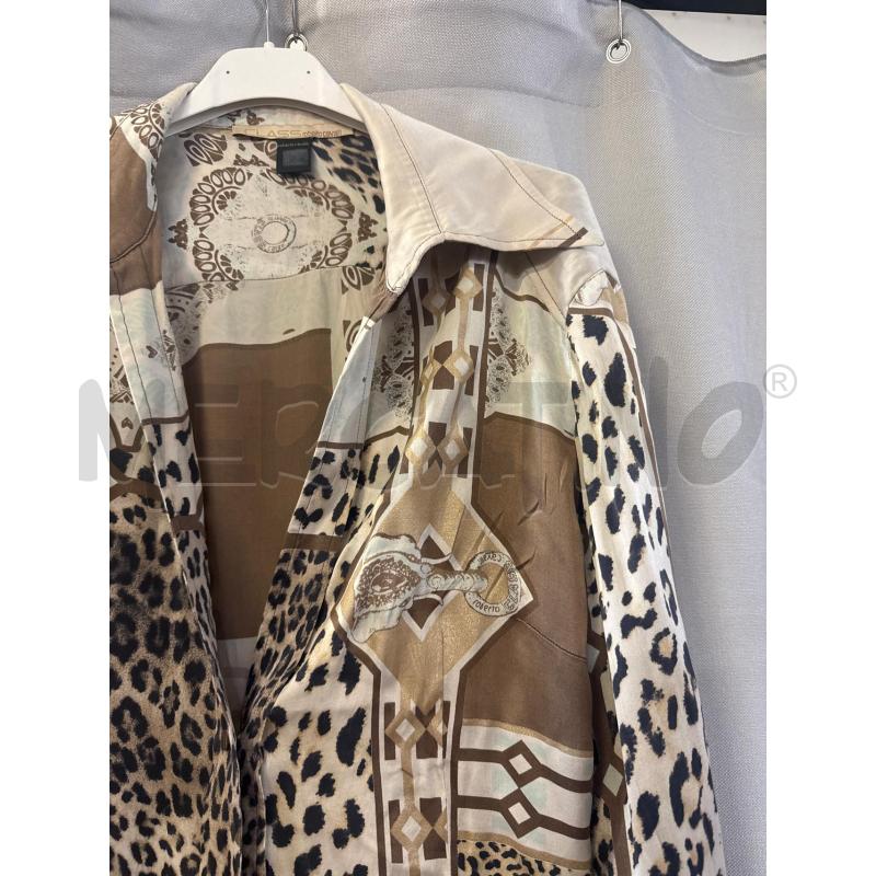 CAMICIA DONNA CLASS ROBERTO CAVALLI TG.50 BEIGE FANTASIA | Mercatino dell'Usato Vinci - fraz. sovigliana 2