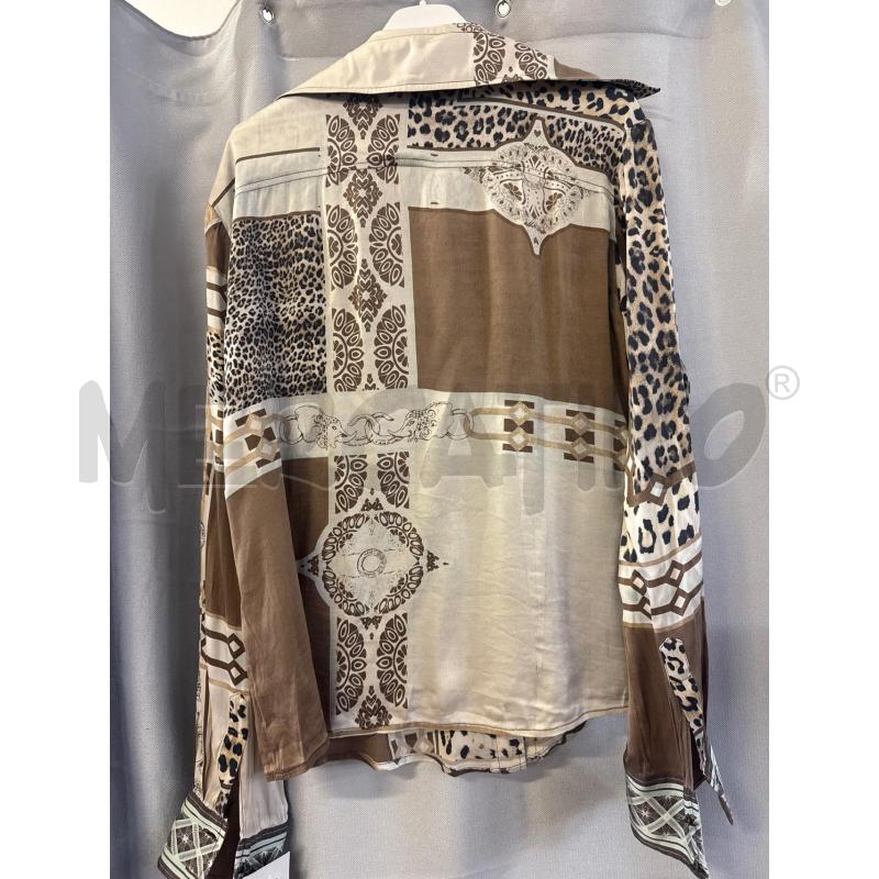 CAMICIA DONNA CLASS ROBERTO CAVALLI TG.50 BEIGE FANTASIA | Mercatino dell'Usato Vinci - fraz. sovigliana 3